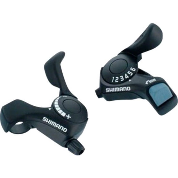 shimano sl-tx30 tourney 6-speed right & left (friction) thumb shifter set
