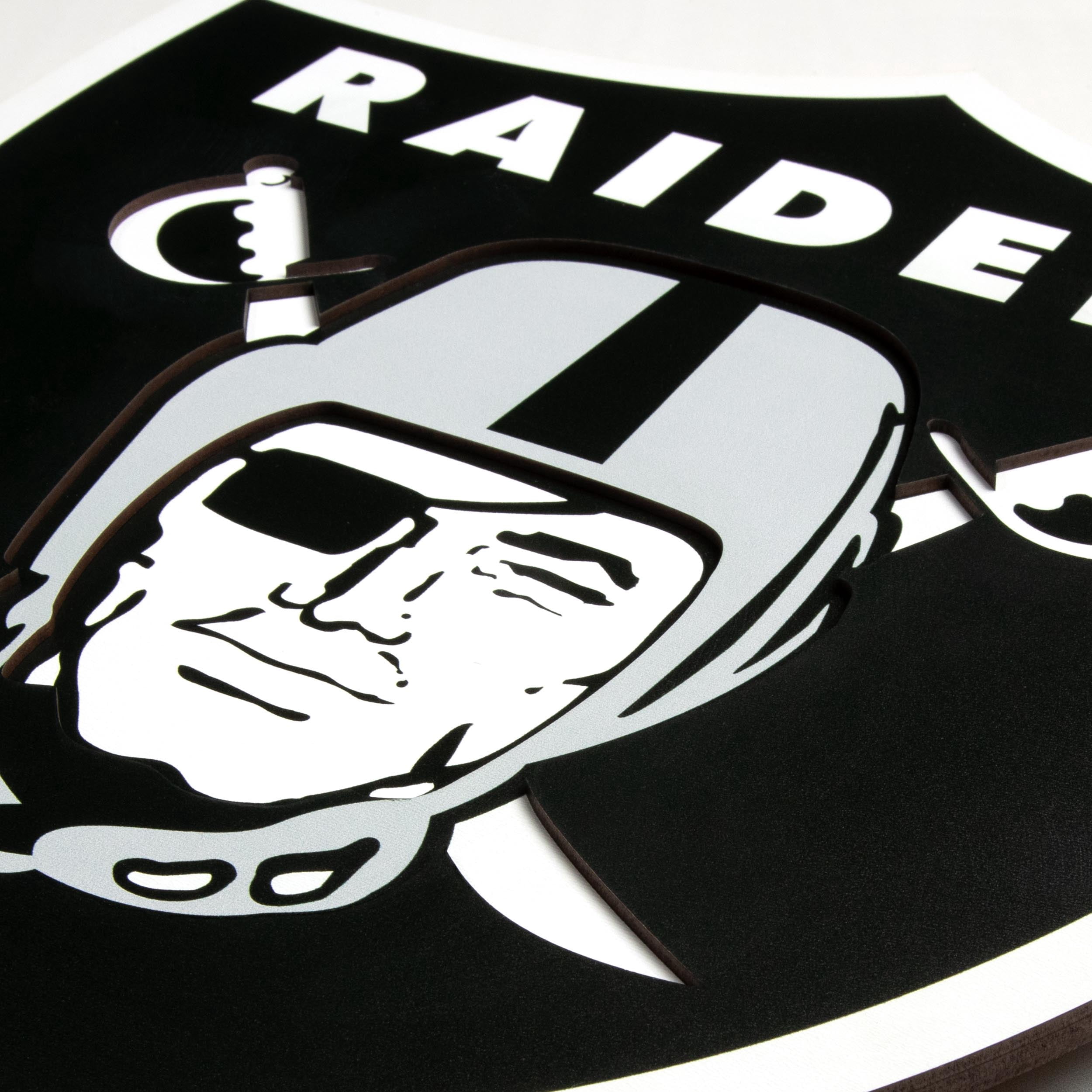 YouTheFan NFL Las Vegas Raiders 3DX Die Cut Wall Art