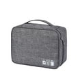thumbnail image 1 of Bolsa De Almacenamiento Multifuncional Para Accesorios Electrónicos De Viaje, Cable De Datos U Disk, Fuente De Alimentación Móvil, Plana, Unidad Flash Usb, Bolsa De Almacenamiento Impermeable, 1 of 2