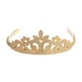 thumbnail image 1 of Diadema de cuero color rosa cebolla con corona dulce y linda para niña J, popular y fresca, ligera y fácil de usar, 1 of 5