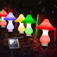 thumbnail image 1 of LINLIN Solar Mushroom Garden Lamp, Mushroom lamp8 Lighting Modes Waterproof Ornaments for Garden Lawn Pathway Landscape Yard Pathway Fence Decoration, 1 of 5