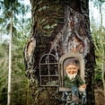 thumbnail image 6 of SUYOLL Outdoor Gnomes Windows Garden Sculpture Art Decorative Statue Ornament For Patio Yard Porch Resin Craft, 6 of 6