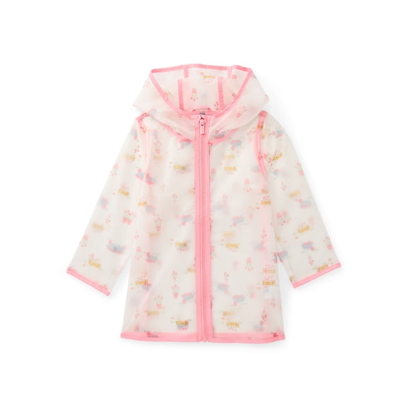 Carter's Child of Mine Toddler Clear Rain Jacket with Hood, Sizes 12M-5T