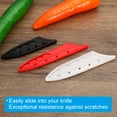 thumbnail image 4 of REGALWOVEN Santoku Knife Sheaths for Safe and Secure Knife Storage, Protecting Edges from Damage Red 5.2"x 1", 4 of 5