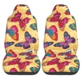 thumbnail image 1 of LAKIMCT Colorful Butterflies Car Seat Covers Vehicle Front Seat Covers Universal Fit Seat Protector, 1 of 9