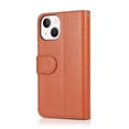 thumbnail image 6 of SaniMore iPhone 14 6.1" 2022 Case with Wrist Strap 2 in 1 Zipper Wallet [Card Slots] Premium PU Leather Skin [Retro Durable] Shockproof Anti-scratch Kickstand Business Cover For iPhone 14, Brown, 6 of 8