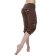 thumbnail image 5 of Capris for Women Casual Spring Cropped Leggings Knee Length Lounge Pants Yoga Exercise Workout Joggers Pockets Ladies Comfy Plus Size 2026 Trendy Outfits Lightweight Cute Fashion Dressy Clothes, 5 of 8