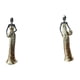 thumbnail image 1 of Estatua de dama tribal africana, figura coleccionable de resina para escritorio, adorno decorativo, ideal para el hogar, la oficina, estantes, regalo., 1 of 8