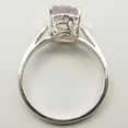 thumbnail image 3 of 925 Stamped Solid Silver Rainbow Moonstone Inexpensive Cast Ring Size 7 Unisex, 3 of 3