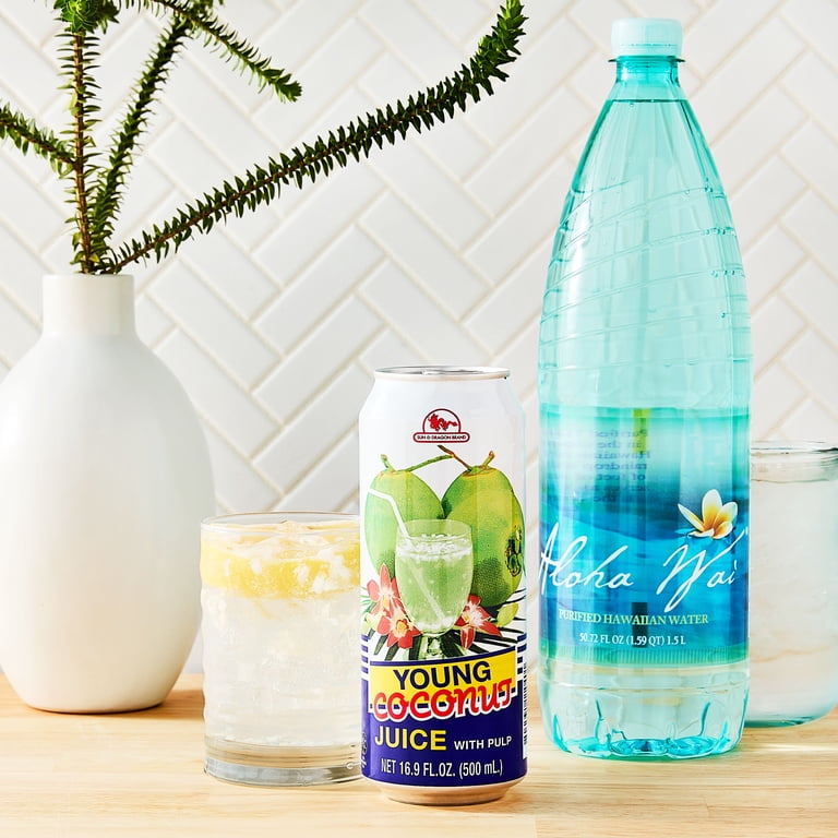 Sun & Dragon Young Coconut Juice W/ Pulp - Walmart.com