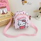 thumbnail image 1 of Bolso Bandolera Infantil Hello Kitty, Nylon Ligero, Correa Ajustable para Niñas, 1 of 1