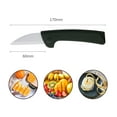 thumbnail image 4 of MAXFAVOR Portable Ceramic Folding Knife Fruit Cutlery Kitchen Pocket Knife Pare Peeler, 4 of 6