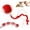 Red, variant on Interactive Rolling Dog Ball, 2024 Upgraded Rolling Ball Dog Toy Interactive Cat Toys Automatic Cat Toy Self Moving Dog Toys, 360° Automatic Rolling Ball Toy Electric Dog Balls for Dog/Cat