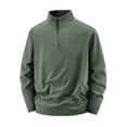 thumbnail image 5 of Lmnyox Sports Shirts for Men Long Sleeve Quarter Zipper Mock Neck Pullover Lightweight Athletic T-Shirts, 5 of 9
