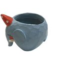 thumbnail image 2 of SweetCandy Wish you have a nice day Blue Whale Resin Succulent Planter Pots for Office House Balcony Landscape Creative Decorative Flower Pots 5.35x4.02x3.11in, 2 of 6