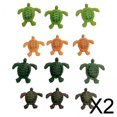 thumbnail image 1 of 2x 12x Figuras de Modelo de Tortuga de Simulación, Modelo de Animales Marinos, Adorno, Recuerdos de Fiesta, Figuras de Animales, Juego para Niños Y Ni 2 piezas, 1 of 10