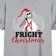 thumbnail image 3 of The Nightmare Before Christmas - Fright Christmas - Women's Oversized T-Shirt, 3 of 5