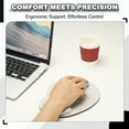 thumbnail image 5 of Uxcell Ergonomic Mouse Pad, Gel Mouse Pad with Wrist Rest Support Memory Foam Computers Mat with Non-Slip Base Red, 5 of 7