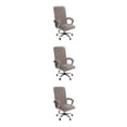 thumbnail image 3 of Transemion 1/2/3 3x Experience Unmatched Comfort And Elegance Chair Covers Wide Application brownness L 3PCS, 3 of 6