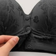 thumbnail image 5 of Women's Bras Front Closure Under $5 No Wire Lace Fashion Thin Style Ventilate Front Buckle Bra Without Steel Rim, 5 of 6