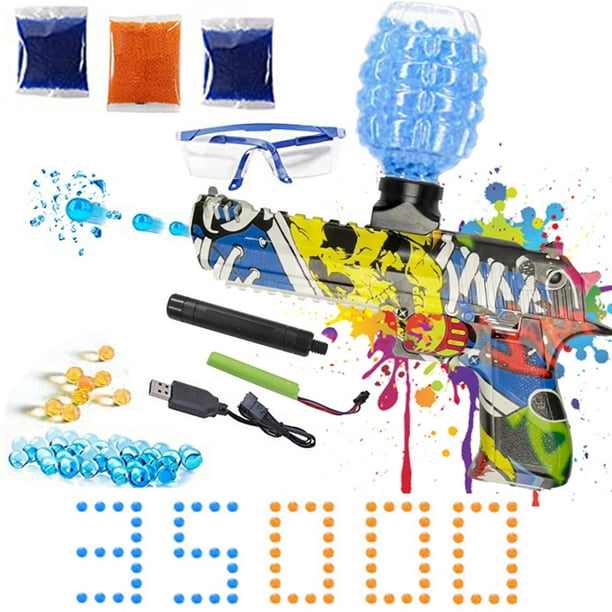 Gel Blaster Gel Ball, Electric Splat Toy Water Gun With 35000 Water