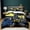 Color1, variant on 3 Pieces Bat-man Duvet Cover Bedding Set Soft Breathable Comforter Set Lightweight Quilt Cover with Pillow Sham