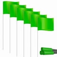 thumbnail image 2 of Marcado Marcador para Césped Paquete 60, Pequeñas PVC, Marcado Césped, Jardín, Encuesta, Verde, 2 of 5