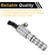 thumbnail image 5 of Solenoide de Válvula de Tiempo Variable VVT de Unique Bargains para Chevrolet Camaro 2016-2024 3.6L Válvula de Control de Aceite del Árbol de Levas No.12671336/010067 Negro 1 Pcs, 5 of 6