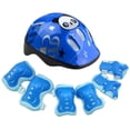 thumbnail image 2 of 7PCS Protective Gear Set Including Helmet Elbow Supports Knee Pads Hand Guards for Children, 2 of 5