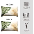 thumbnail image 3 of Summer Tropical Leaf Pillow Covers 12x20 Set of 2 Monstera Palm Leaf Lumbar Throw Pillow Cover Green Banana Leaves Botanical Plant Outdoor Rectangle Pillow Case for Living Room Couch Sofa, 3 of 6