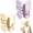 #A, variant on 4 Pack Rotating Butterfly Adhesive Wall Hooks, No Drill Corner Storage Hangers, 270° Swivel 3 Prong Design, Strong Stick On Organizer, Adjustable Wings for Towels Keys Bags Hats (#C)