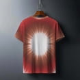 thumbnail image 6 of PNTUTB Summer Fashion Women's Tie Dye Gradient Casual Crew Neck Short Sleeve Loose Comfortable Pullover Tops, 6 of 6