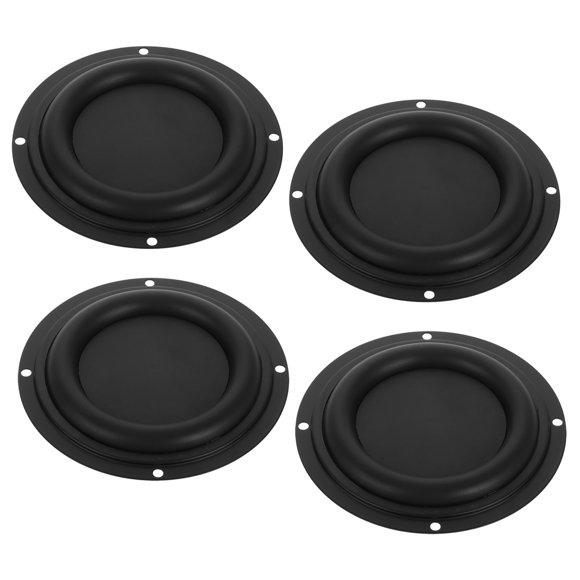 YSNOOWE 4Ud Vibratoria Para De Auto Negro Reemplazo De Diáfragma Pasivo