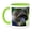 Green/White, variant on 3drose, Africa. Tanzania. Portrait of a Blue Monkey at Arusha Np., 15oz Mug