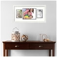 thumbnail image 2 of ArtToFrames Collage Photo Picture Frame with 1 - 8x10 and 2 - 4x6 Openings, Framed in White with Porcelain and Black Mats (CDM-3966-70), 2 of 8