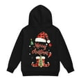 thumbnail image 6 of Staki Kids Long Sleeve Kids Christmas Hoodie Girl Cute hoodie with Pocket(Black,7-8 Years), 6 of 7