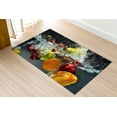 thumbnail image 5 of Kitchen Rug, Modern Rugs, Cute Rug, Fruits Splash Rugs, Door Mat Rug, Classic Rug, Fruit Splash in Water Rugs, Living Room Rugs, Home Decor, 5.2'x7.5' - 160x230 cm, 5 of 7