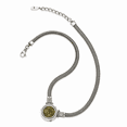 thumbnail image 2 of Sterling Silver Antiqued 16.5in Roman Bronze Coin 2 in ext Necklace, 2 of 3