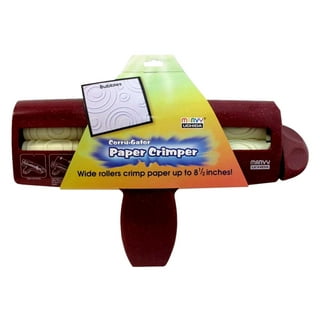Straight Edge Paper Crimper Tool Texture Roller Scrapbook Tool