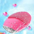 thumbnail image 3 of Cepillo limpiador eléctrico facial, masajeador impermeable y herramienta de maquillaje (rosa) Afortunado Sencillez, 3 of 3