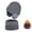 Dark Gray, variant on Winter Beanie Hat Scarf Set, Fleece Lined Knit Beanie Hat With Face Covering Ear Flaps Warm Sets Plush Hat Warm Knit Thick Ski Protector Ear Head Hat Scarf Set For Girls Boys