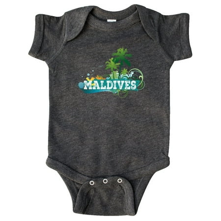 

Inktastic Maldives Vacation Gifts Gift Baby Boy or Baby Girl Bodysuit