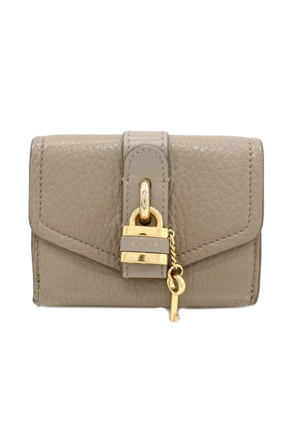 Pre-Owned Chlo Chloe Abby Bi-fold Leather Wallet for Women