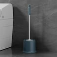 thumbnail image 2 of Hangable Toilet Brush with Soft Bristles Toilet Bowl Brush Compact Size Toilet Brush and Holder for Bathroom Toilet, 2 of 6