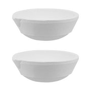 Uxcell 20ml Quartz Silica Crucible Cup for Melting Casting Refining White 2 Pack