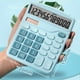 thumbnail image 2 of 12-Digit Desktop Calculator with Large LCD Display, Solar & Battery Dual Power for Home, Office, and Basic Business Use, 2 of 5