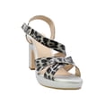 thumbnail image 1 of Sandalia de Vestir de Mujer Sintetico Plata Marca Leon 331382, 1 of 4