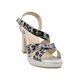 thumbnail image 1 of Sandalia de Vestir de Mujer Sintetico Plata Marca Leon 331382, 1 of 4