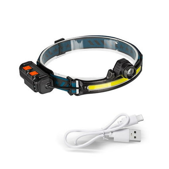 Head Lamp,Cob And 6 Headlamp 90wide 2000mah Waterproof Headband Headlamp Cob And 2000mah Headlamp Cob Reable Waterproof 6 Modes Led Headlamp And 6 Modes Qudai Buzhi Papapi