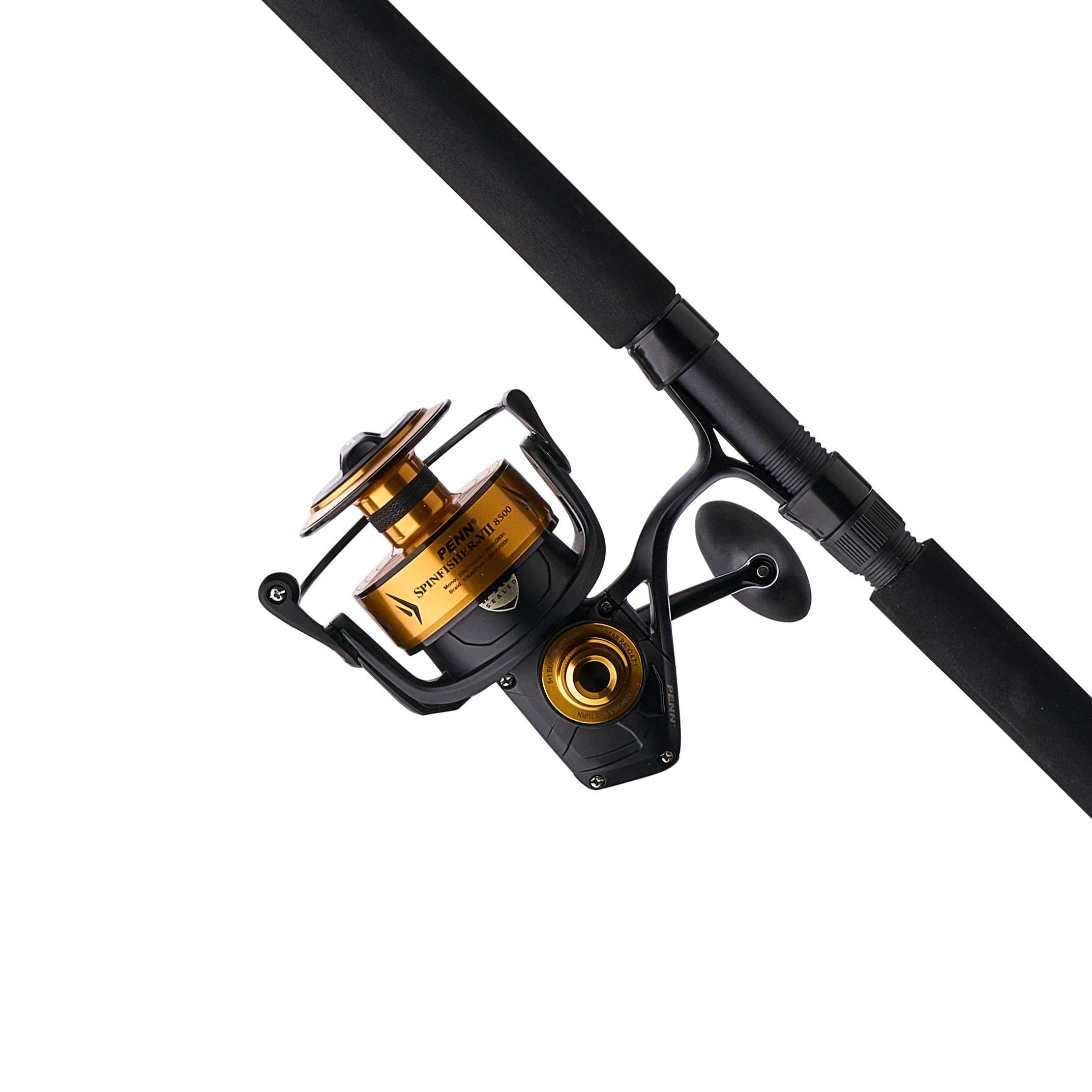 PENN Spinfisher VII Spinning Fishing Combo, 7' Heavy Rod, 8500 Size Reel